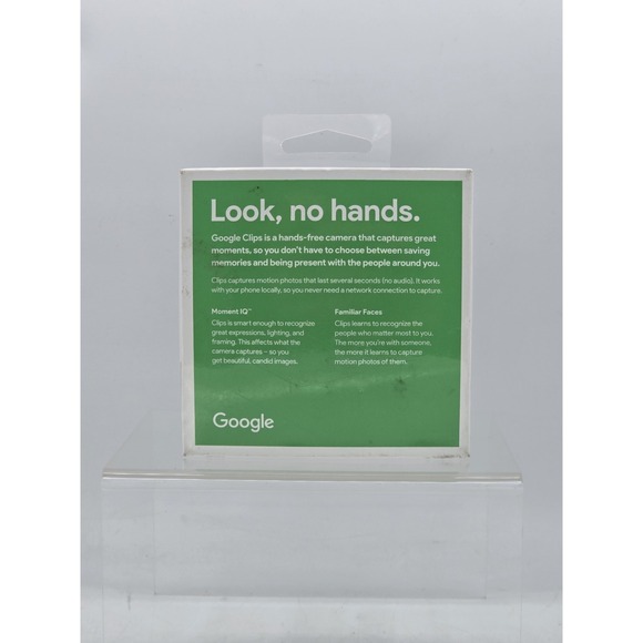 Google Clips Camera GA00191-US 16GB - NEW- in Box -SEALED - Picture 2 of 5